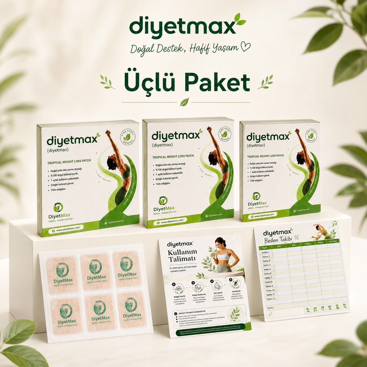3 Kutu Diyetmax +1 Kutu Hediye